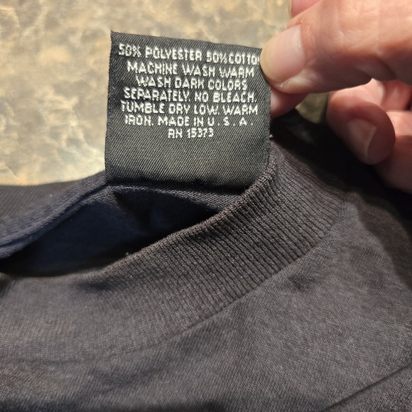 Vintage Harley-Davidson 3D Emblem Eagle T-Shirt XL 1991 Single Stich - Picture 6 of 9